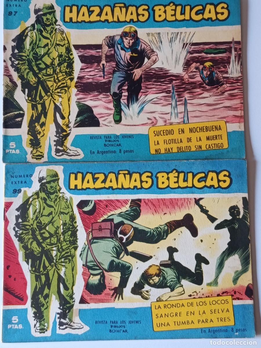 Tebeos: HAZA&Ntilde;AS BELICAS N&ordm; 97 Y 99