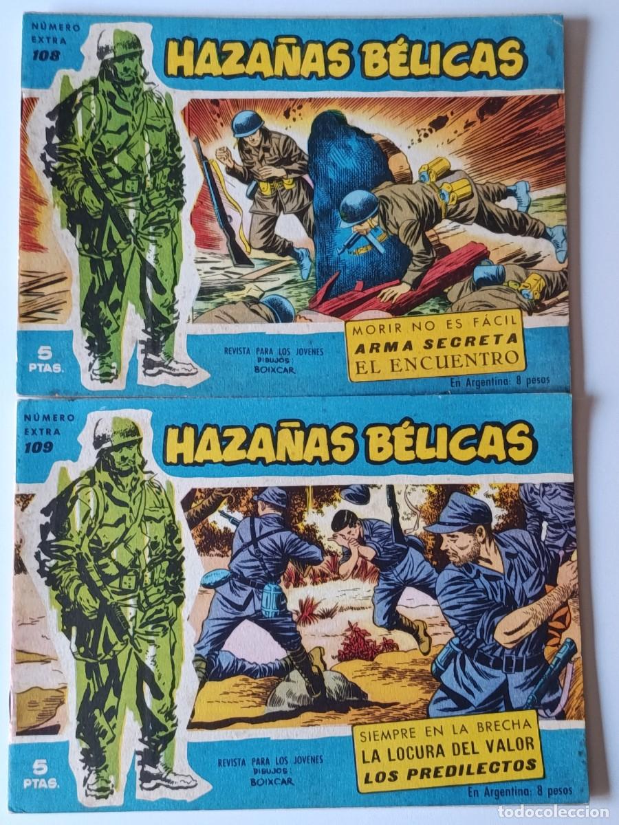 Tebeos: HAZA&Ntilde;AS BELICAS N&ordm; 108 Y 109