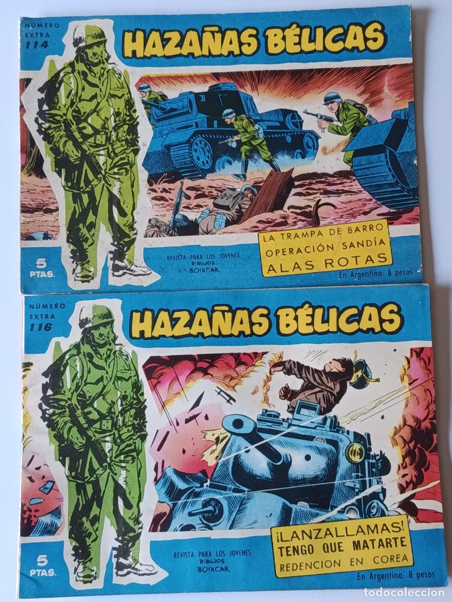 Tebeos: HAZA&Ntilde;AS BELICAS N&ordm; 114 Y 116