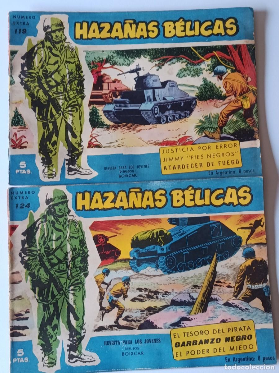 Tebeos: HAZA&Ntilde;AS BELICAS N&ordm; 119 Y 124
