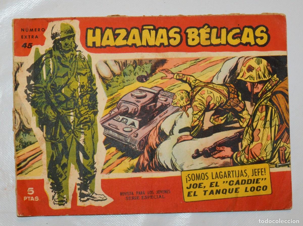 Tebeos: HAZA&Ntilde;AS B&Eacute;LICAS - EXTRA 45 - ORIGINAL - SOMOS LAGARTIJAS, JEFE