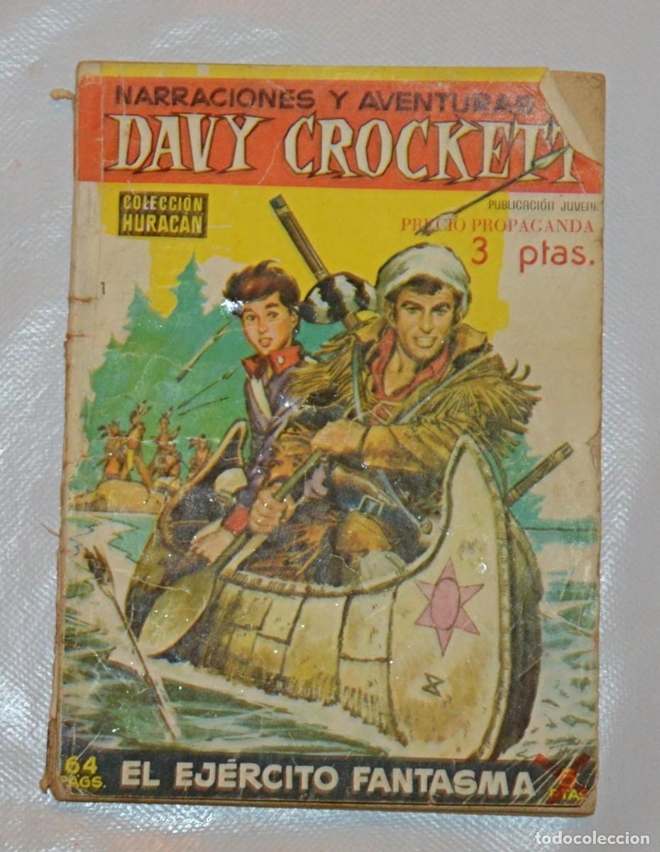 Tebeos: DAVY CROCKETT - EL EJERCITO FANTASMA - TORAY N&ordm; 1