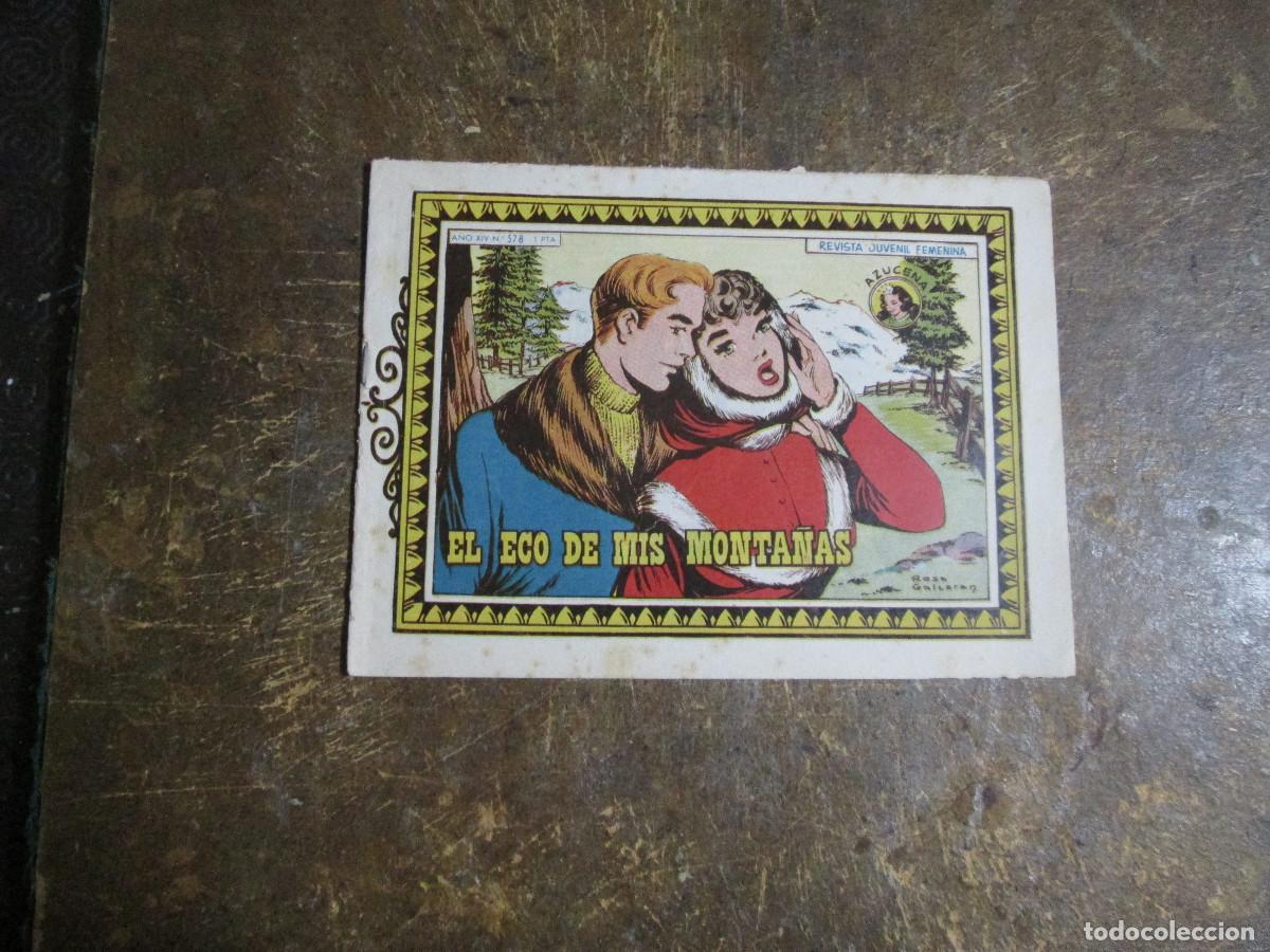 Tebeos: Azucena n&ordm; 578, original toray 1951