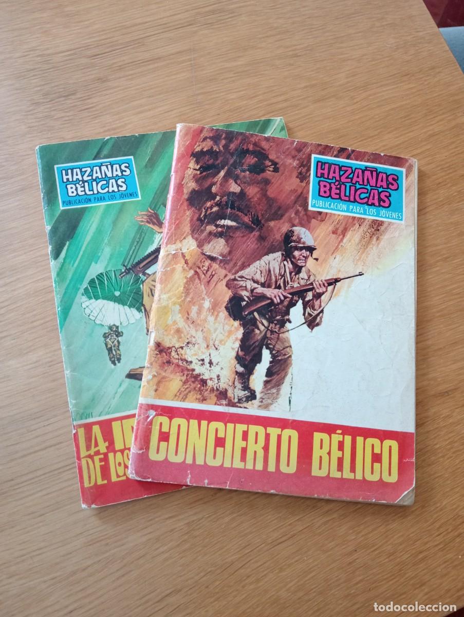 Tebeos: LOTE CON 2 EJEMPLARES DE NOVELAS GR&Aacute;FICAS DE HAZA&Ntilde;AS B&Eacute;LICAS (DE 252). GRAPA. TORAY. 1968 &ndash; 69.