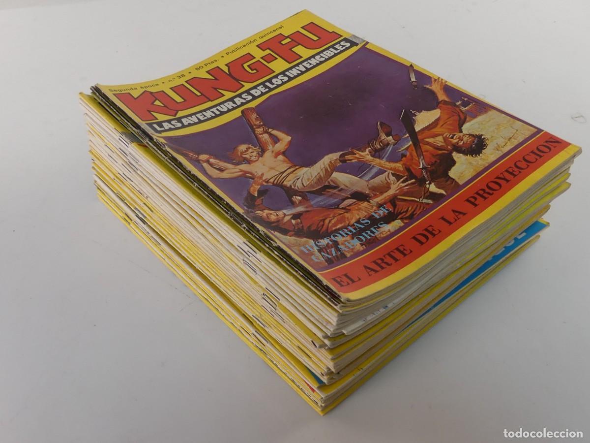 Tebeos: COLECCION LOTE DE 39 NUMEROS DE COMICS KUNG -FU LAS AVENTURAS DE LOS INVENCIBLES