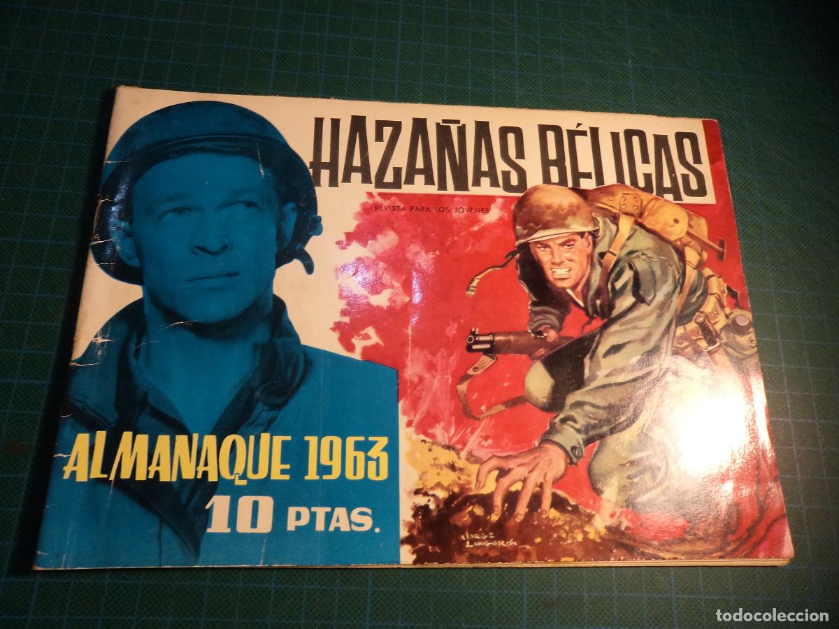 Tebeos: Haza&ntilde;as Belicas. Almanaque 1963. Toray.
