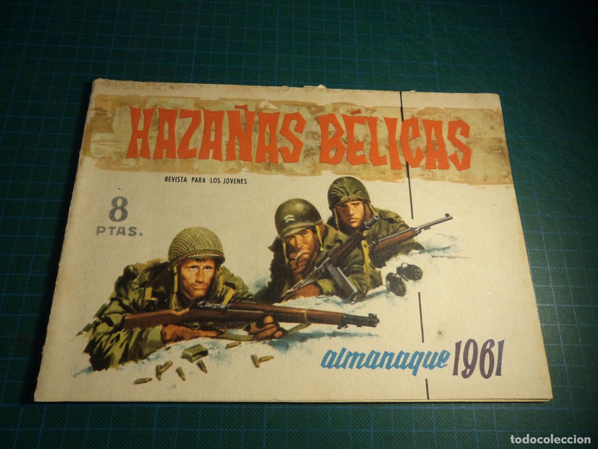 Tebeos: Haza&ntilde;as Belicas. Almanaque 1961. Toray.