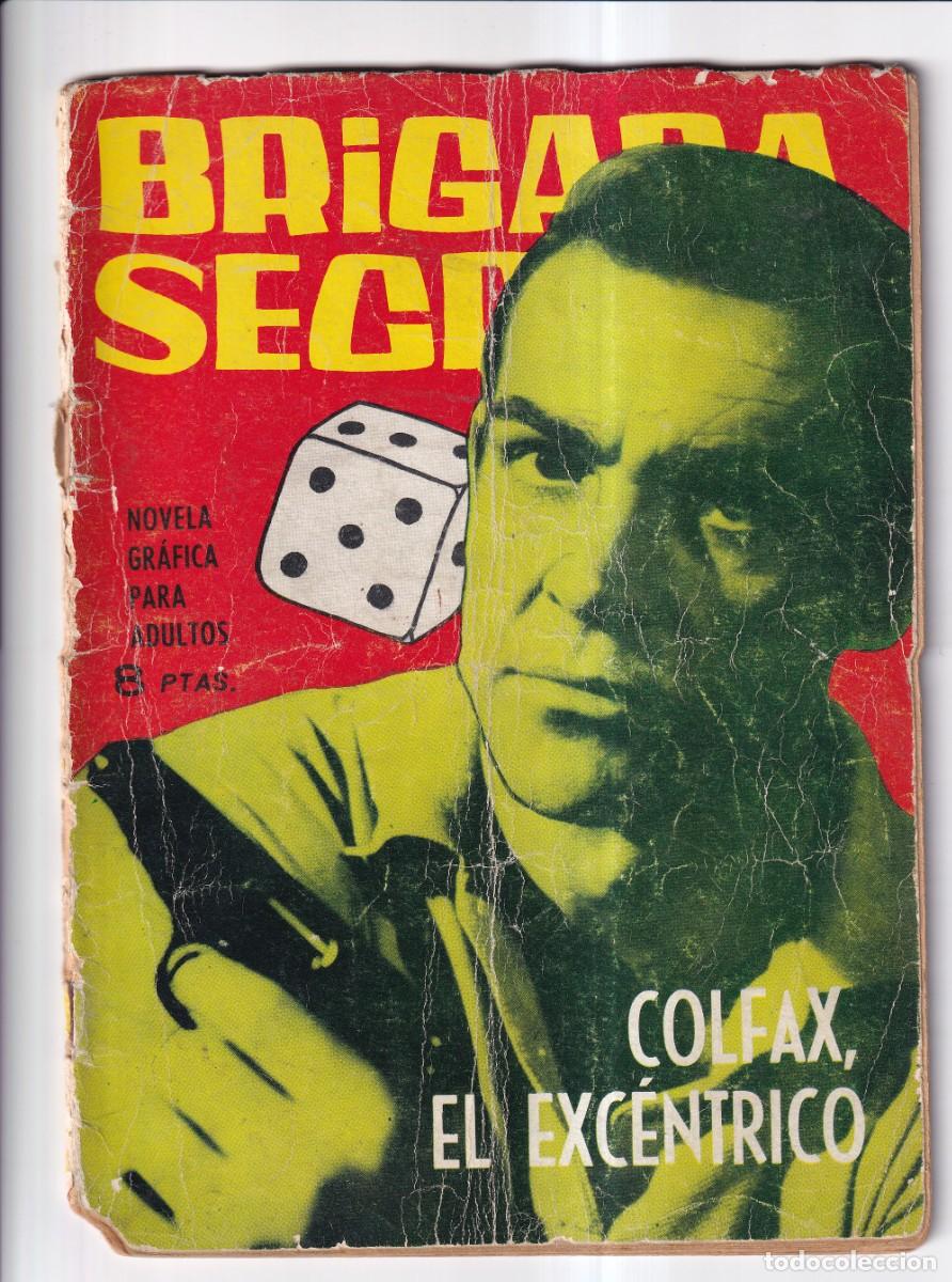 Tebeos: BRIGADA SECRETA : NUMERO 57 , COLFAX, EL ECCENTRICO - Foto 1