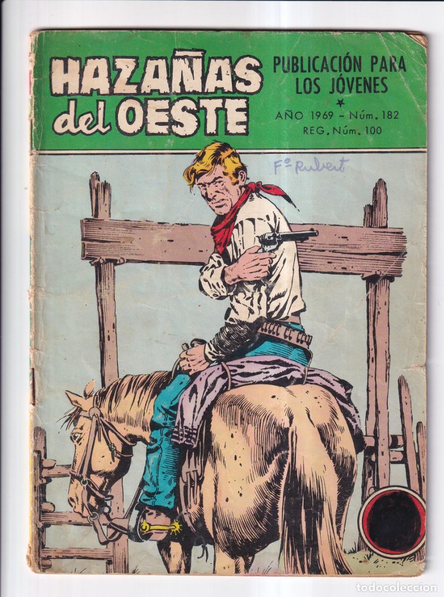 Tebeos: HAZA&Ntilde;AS DEL OESTE : NUMERO 182 , CERCO DE BUITRES - Foto 1