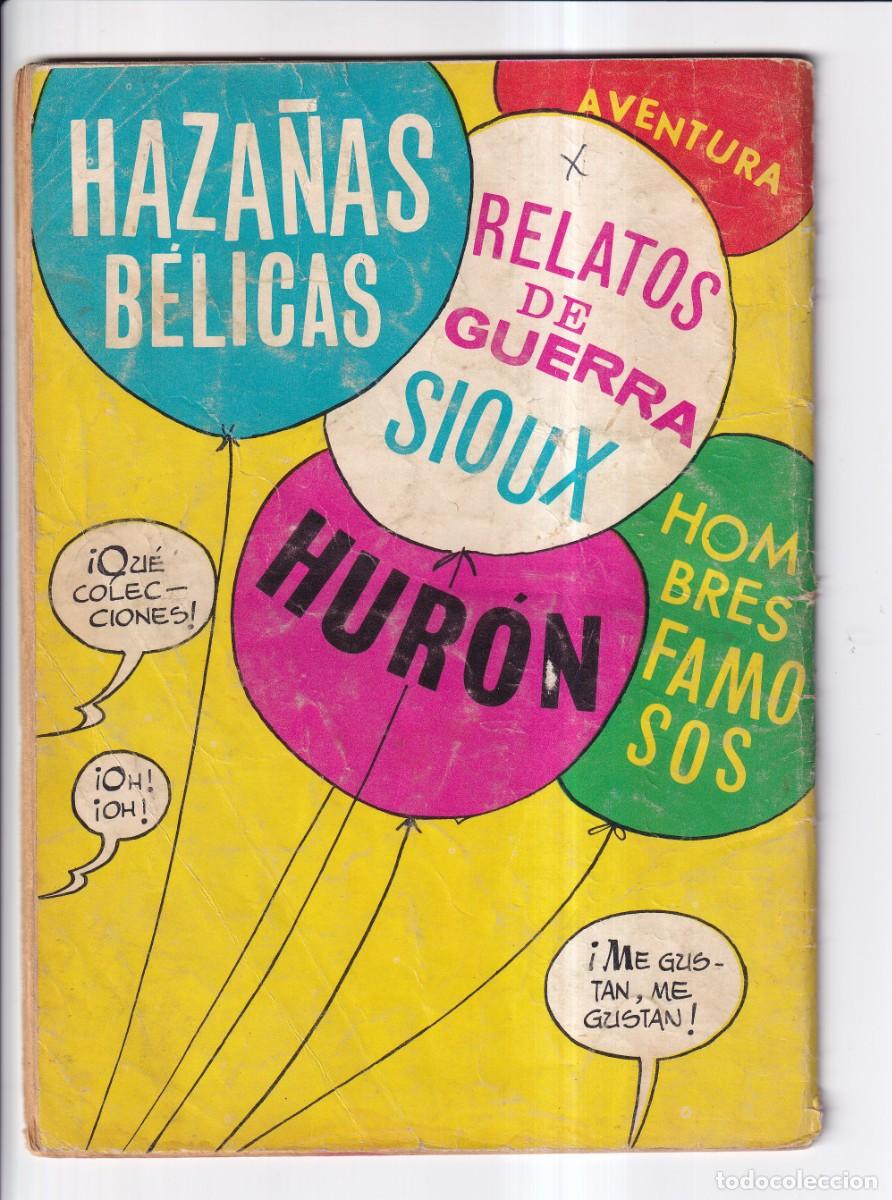 Tebeos: HAZA&Ntilde;AS DEL OESTE : NUMERO 182 , CERCO DE BUITRES - Foto 2
