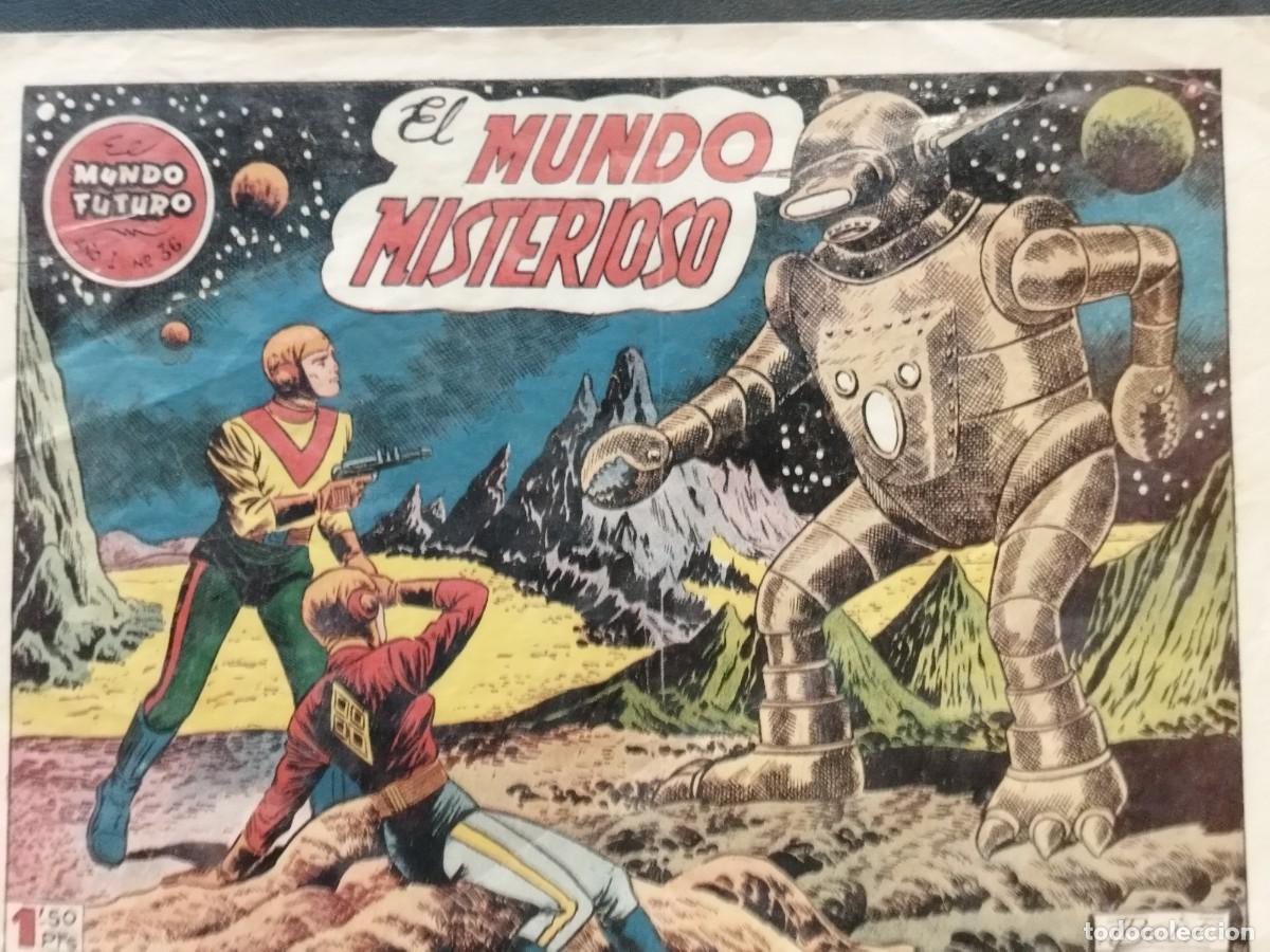 Tebeos: 2 comics antiguos El mundo futuro. El mundo misterioso y La llamada del Infinito