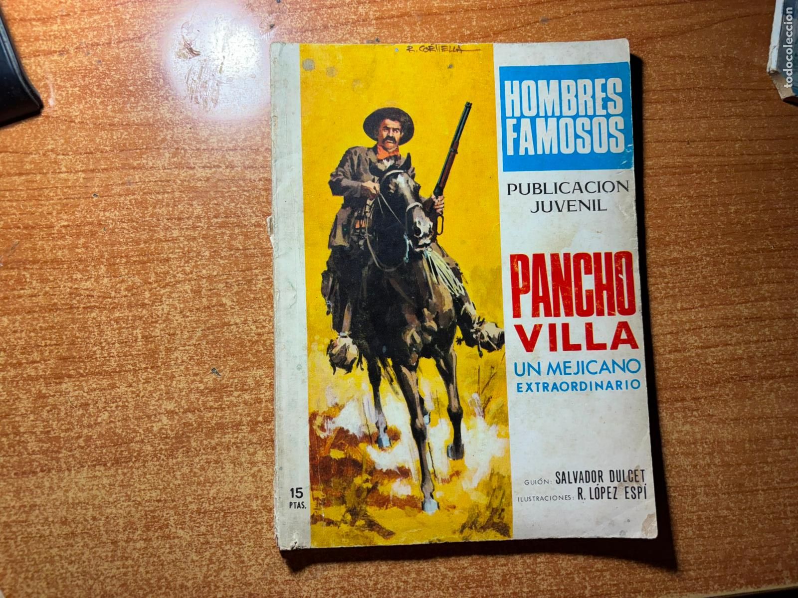 Tebeos: HOMBRES FAMOSOS N&ordm; 10 PANCHO VILLA EDITORIAL TORAY