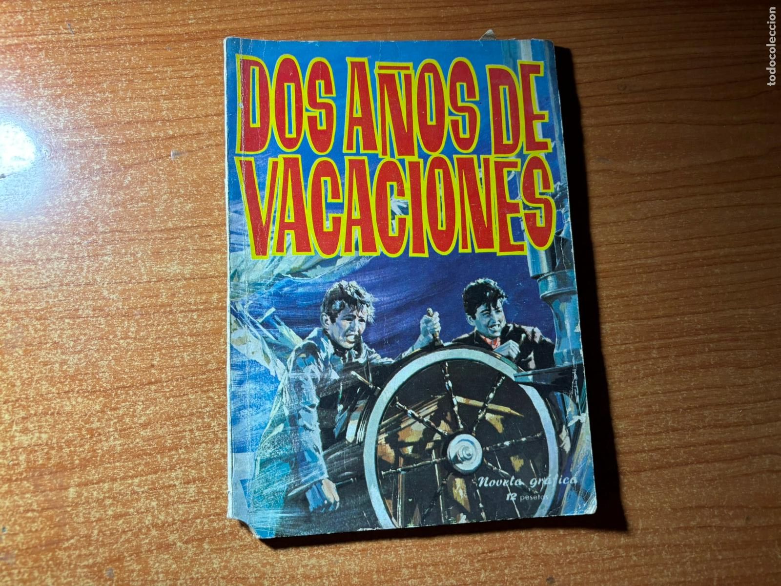 Tebeos: NOVELAS GRAFICAS CLASICAS N&ordm; 12 DOS A&Ntilde;OS DE VACACIONES EDITORIAL TORAY