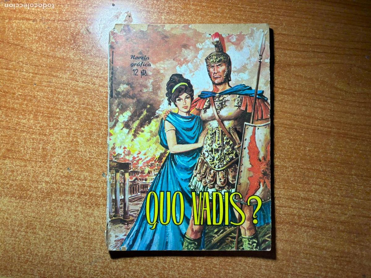 Tebeos: NOVELAS GRAFICAS CLASICAS N&ordm; 23 QUO VADIS EDITORIAL TORAY