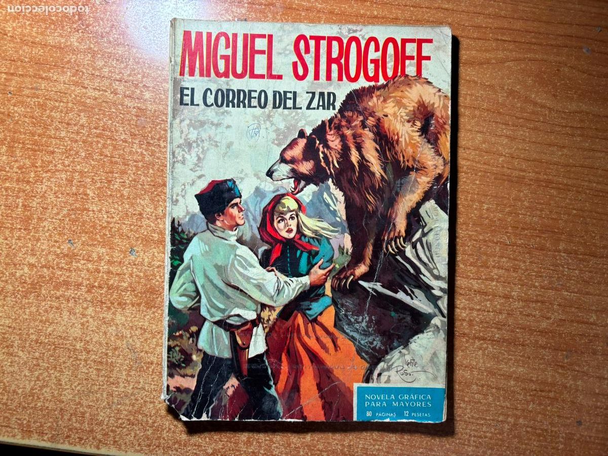 Tebeos: NOVELAS GRAFICAS CLASICAS N&ordm; 7 MIGUEL STROGOFF EDITORIAL TORAY