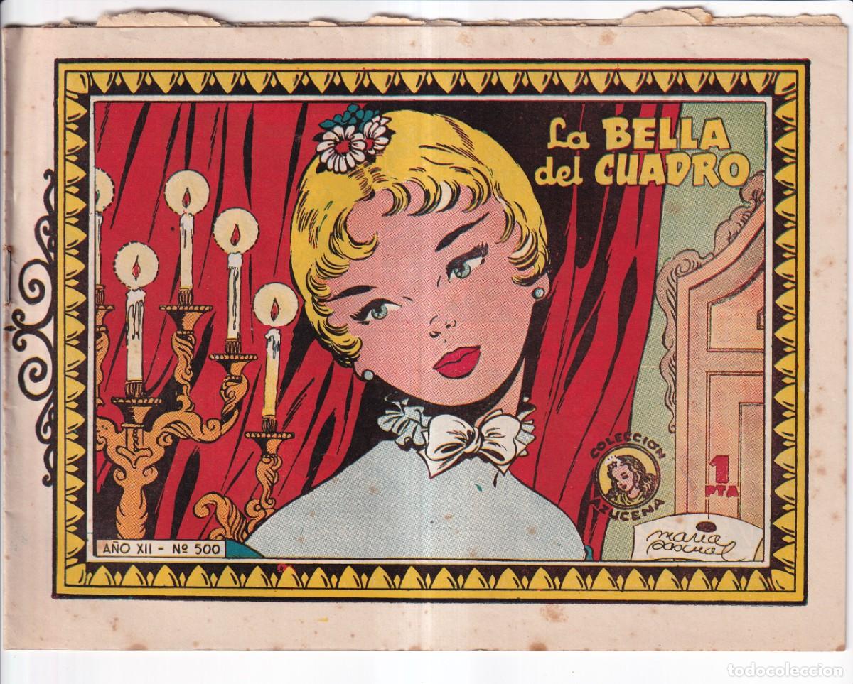 Tebeos: COLECCION AZUCENA: NUMERO 500. LA BELLA DEL CUADRO , EDITORIAL TORAY