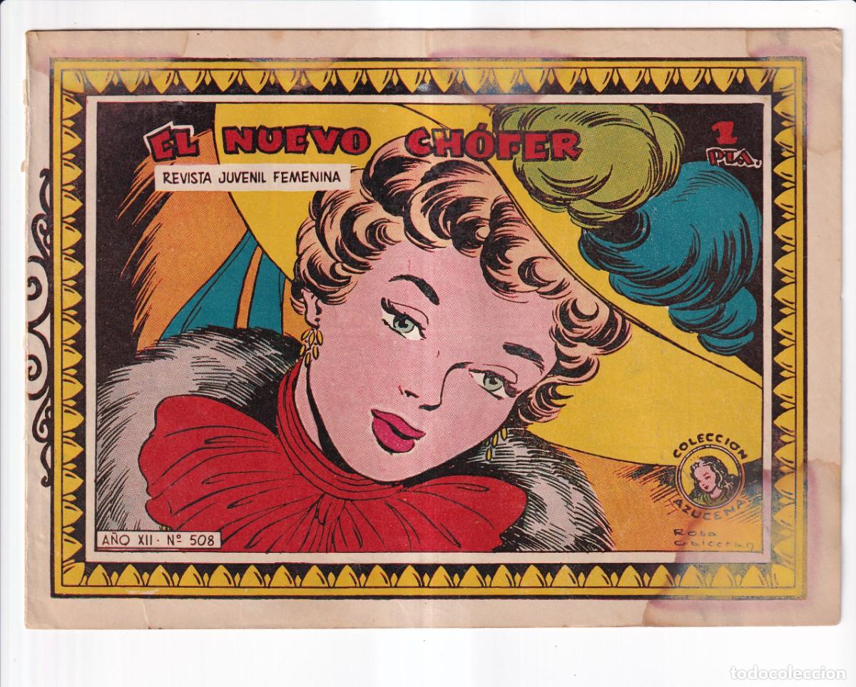 Tebeos: COLECCION AZUCENA: NUMERO 508. EL NUEVO CHOFER , EDITORIAL TORAY