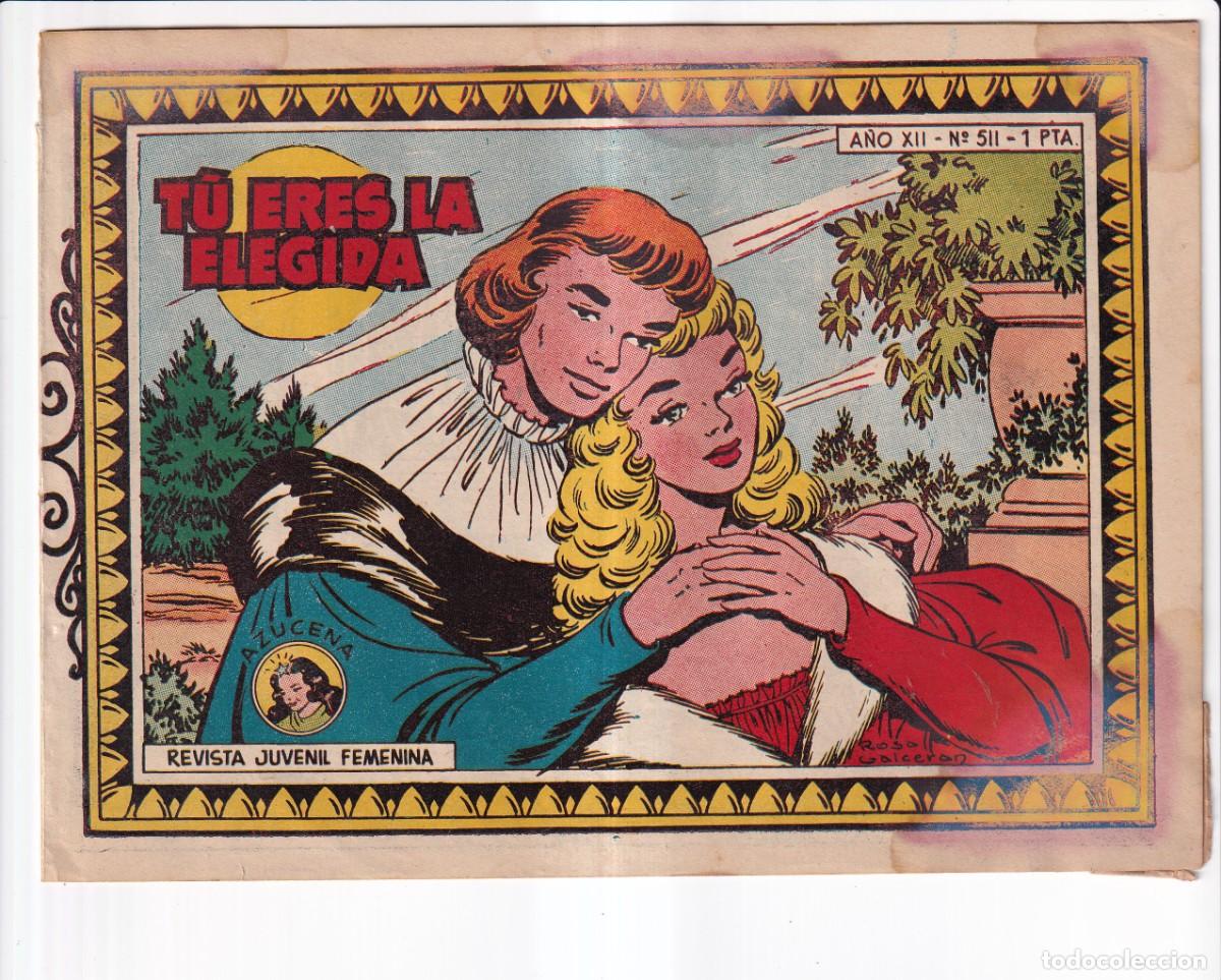 Tebeos: COLECCION AZUCENA: NUMERO 511. TU ERES LA ELEGIDA , EDITORIAL TORAY