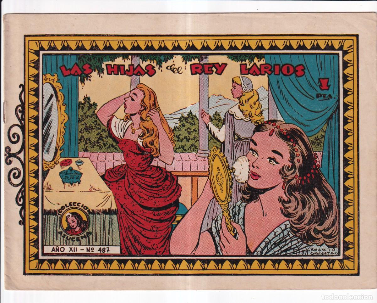Tebeos: COLECCION AZUCENA: NUMERO 487, LAS HIJAS DEL REY LARIOS , EDITORIAL TORAY