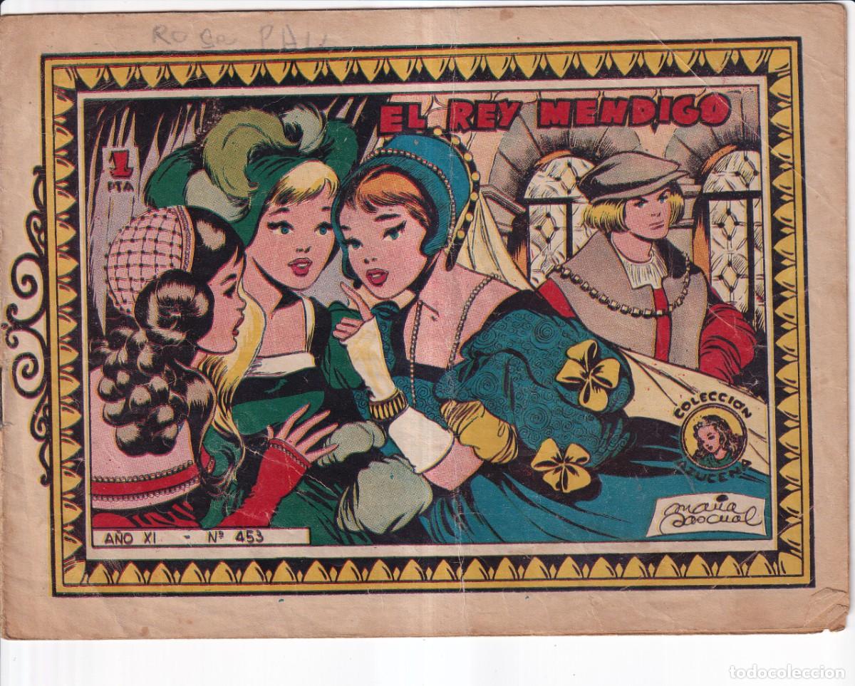 Tebeos: COLECCION AZUCENA: NUMERO 453, EL REY MENDIGO , EDITORIAL TORAY