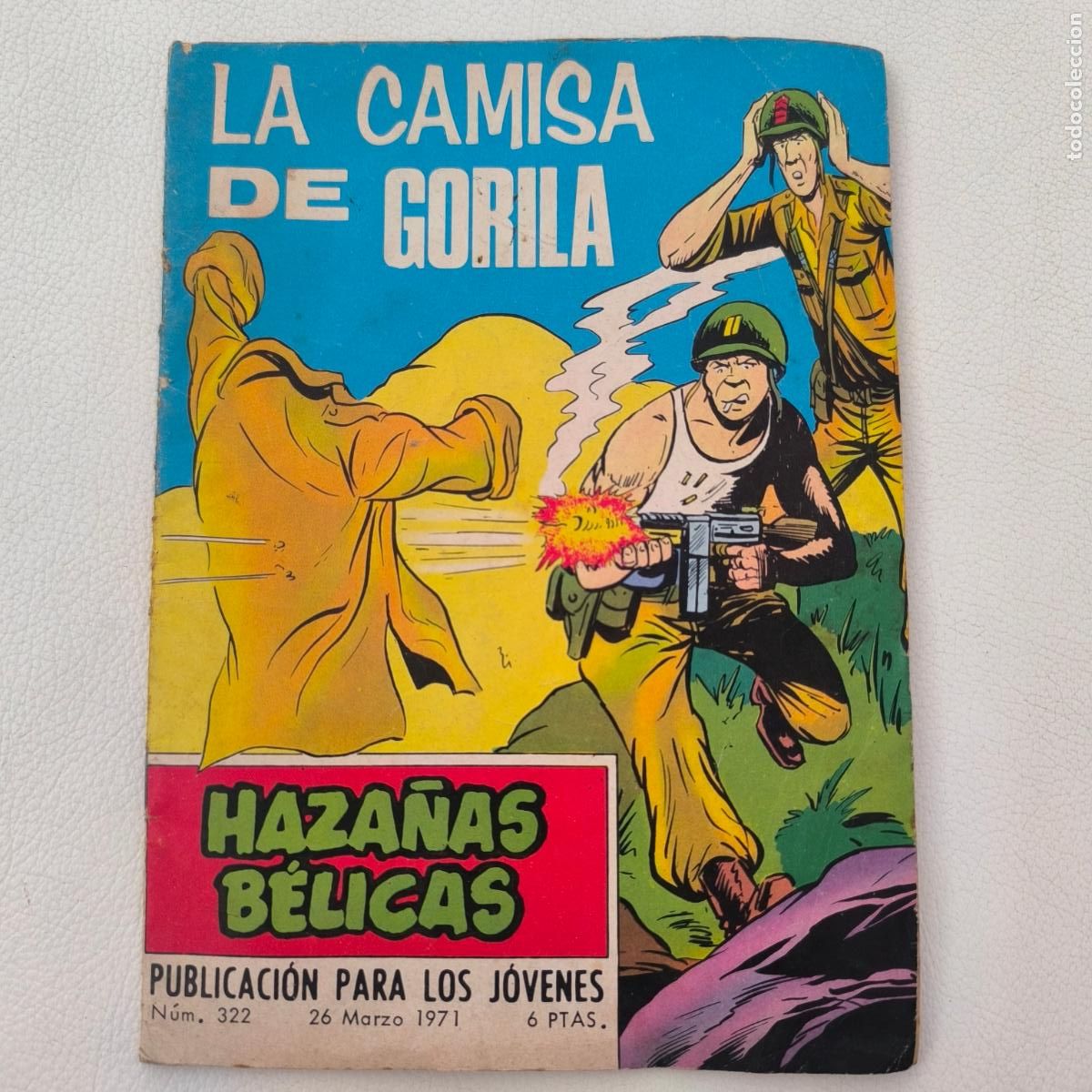 Tebeos: HAZA&Ntilde;AS B&Eacute;LICAS-GORILA-TORAY N&ordm; 322 -LA CAMISA DE GORILA-