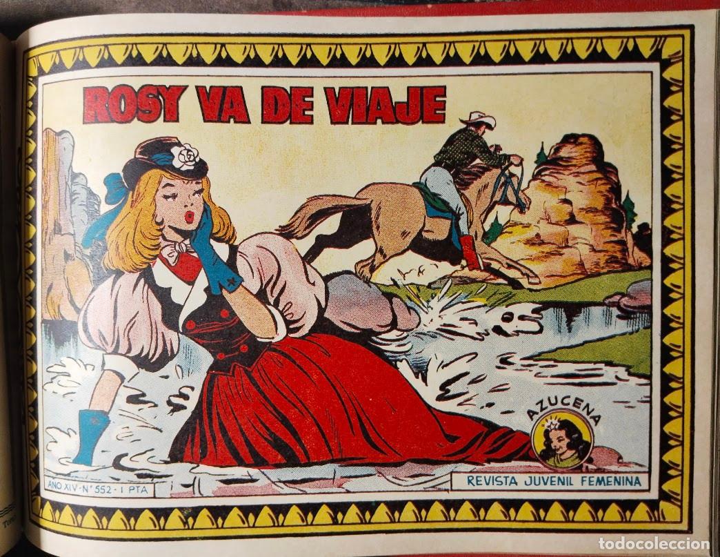 Tebeos: COLECCION AZUCENA, EDITORIAL TORAY, 115 N&Uacute;MEROS, ca. 1955-60