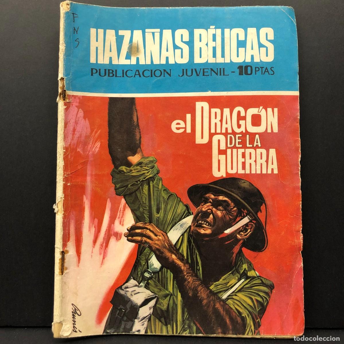 Tebeos: HAZA&Ntilde;AS B&Eacute;LICAS - PUBLICACION JUVENIL - EL DRAG&Oacute;N DE LA GUERRA - TORAY - 1970 / 783