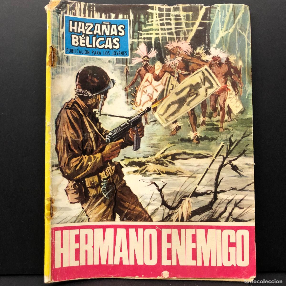 Tebeos: HAZA&Ntilde;AS B&Eacute;LICAS - PUBLICACION JUVENIL - HERMANO ENEMIGO - TORAY - 1969 / 784