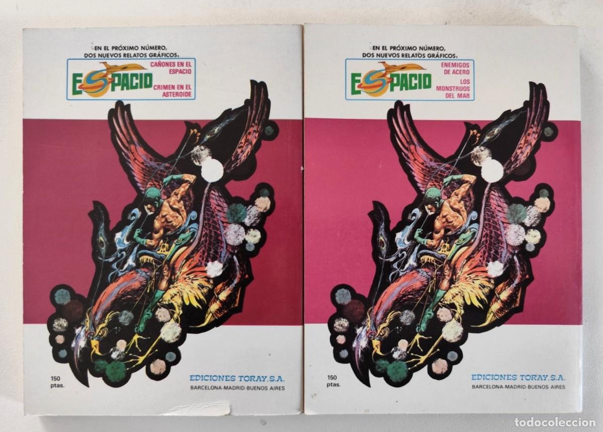 Tebeos: ESPACIO N&ordm;s 5, 7 ~ TORAY (1982) *COMO NUEVOS* - Foto 2