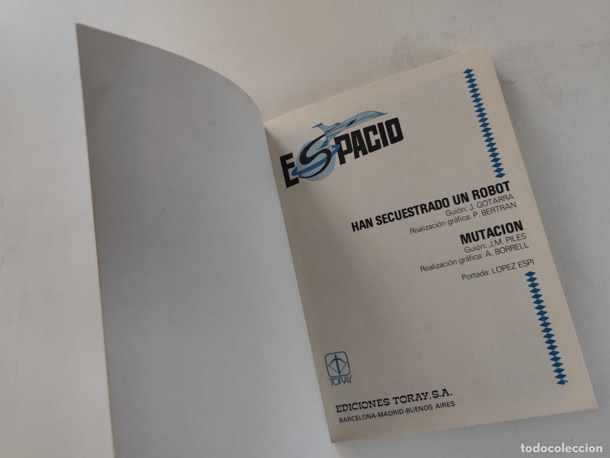 Tebeos: ESPACIO N&ordm;s 5, 7 ~ TORAY (1982) *COMO NUEVOS* - Foto 13