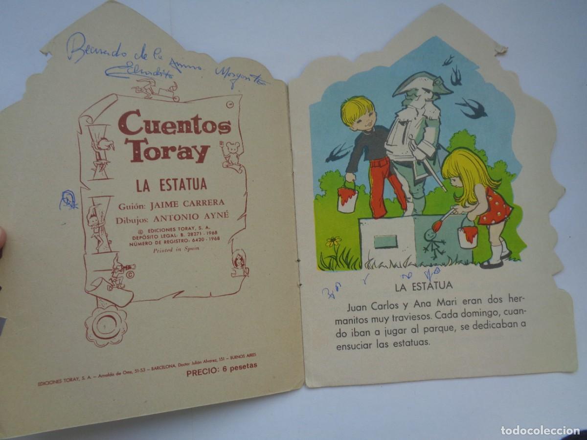 Tebeos: CUENTO TROQUELADO TORAY : LA ESTATUA . 1968 - Foto 2