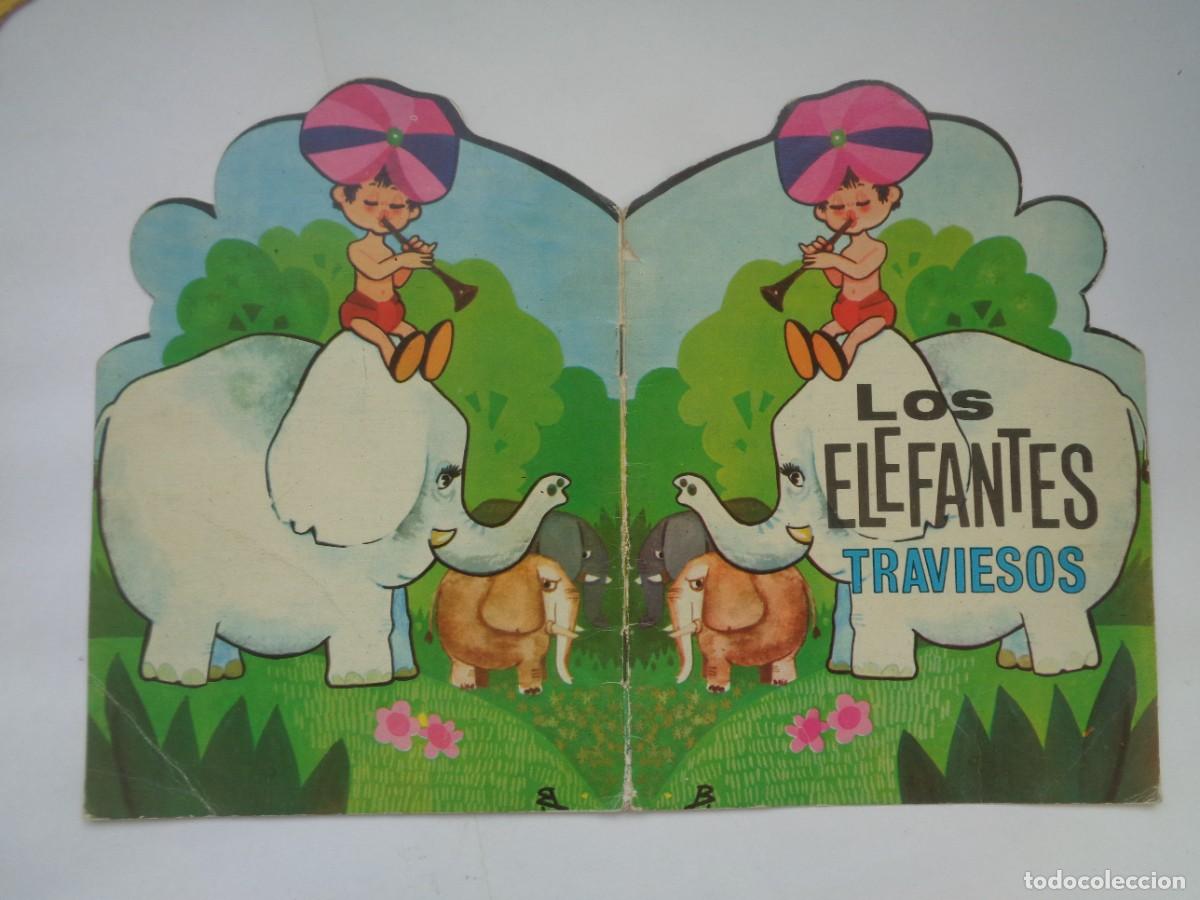 Tebeos: CUENTO TROQUELADO DE TORAY : LOS ELEFANTES TRAVIESOS . 1970 - Foto 3
