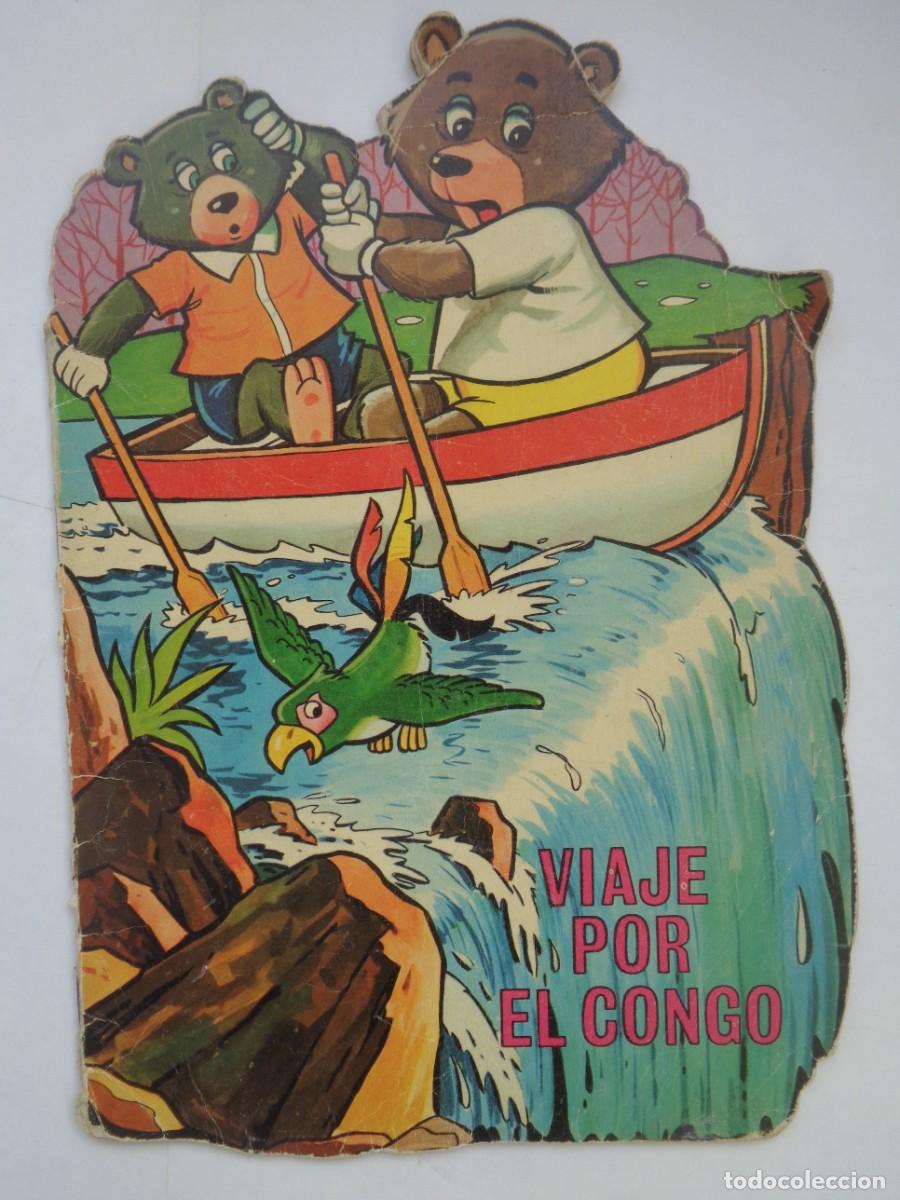 Tebeos: TROQUELADO AVENTURAS DE PELUSO Y PELUSIN: VIAJE POR EL CONGO . TORAY , 1968