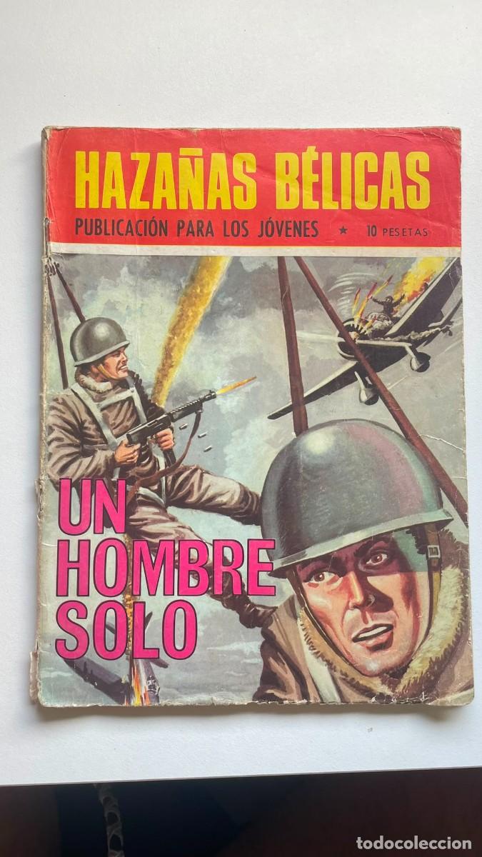 Tebeos: Tebeo Haza&ntilde;as B&eacute;licas (Publicaci&oacute;n para los j&oacute;venes) - N.&ordm;: &rdquo;Un hombre solo&rdquo; - Sanson Institut (10 P