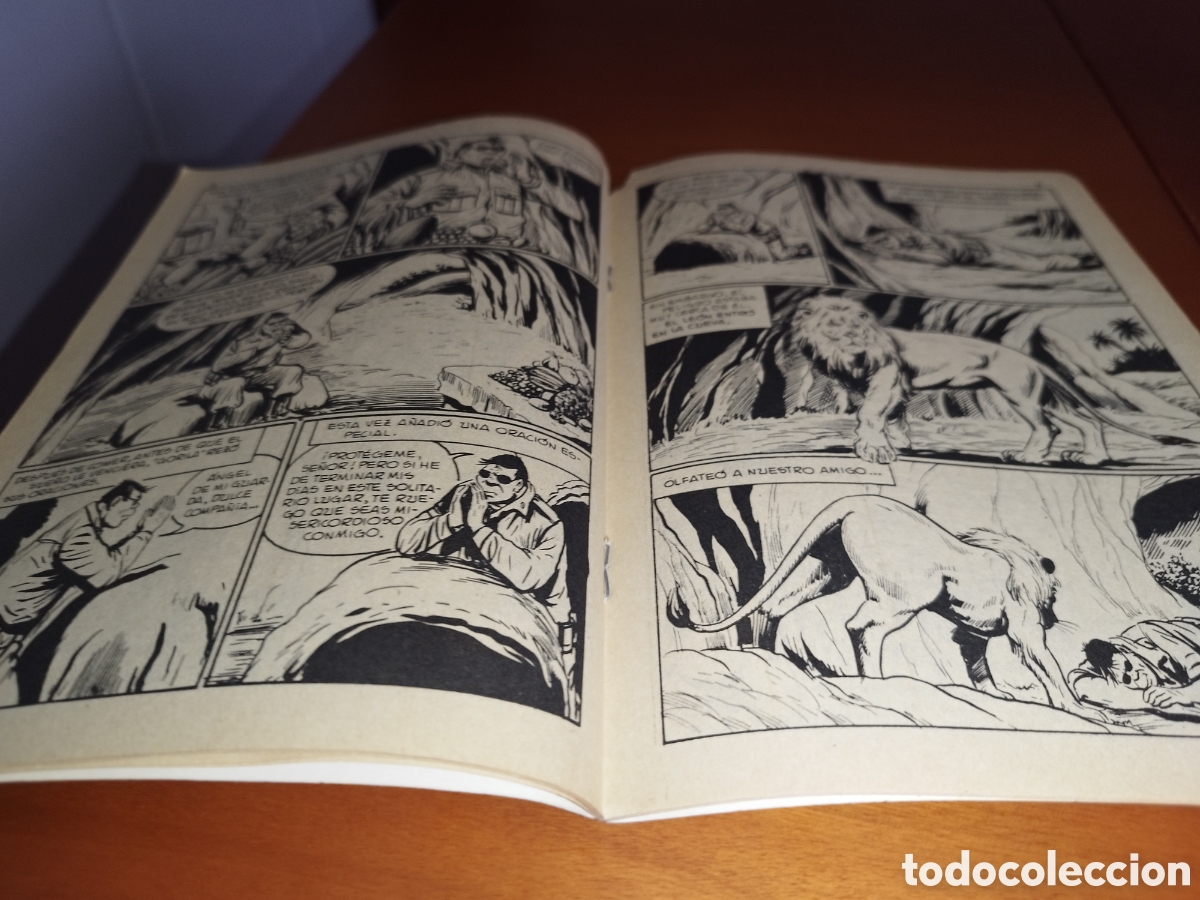 Tebeos: HAZA&Ntilde;AS BELICAS (GORILA): EL LEON Y YO. ED. TORAY, 1969. COMIC. - Foto 4