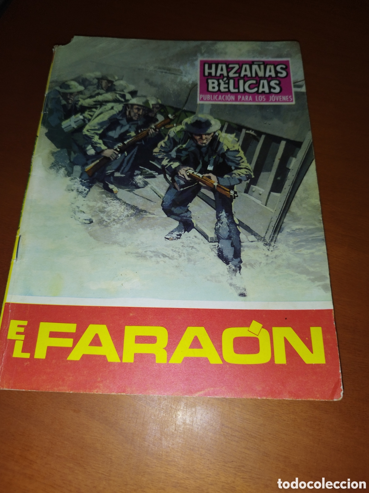 Tebeos: HAZA&Ntilde;AS BELICAS: EL FARAON. ED. TORAY, 1968.