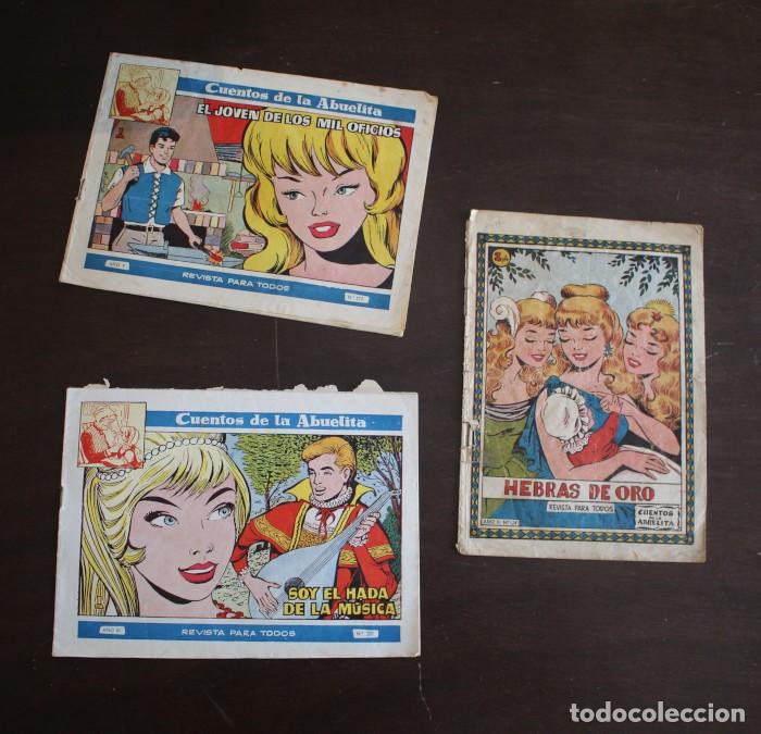 Tebeos: LOTE 3 COMICS TEBEOS CUENTOS DE LA ABUELITA 124 272 321 EDICIONES TORAY