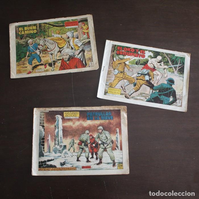 Tebeos: LOTE 3 COMICS HAZA&Ntilde;AS BELICAS TORAY EXTRAORDINARIO 225, 227, 249