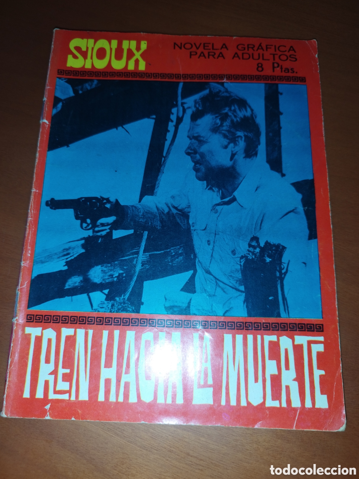 Tebeos: NOVELA GRAFICA PARA ADULTOS SIOUX: TREN HACIA LA MUERTE. ED. TORAY, 1967. COMIC.