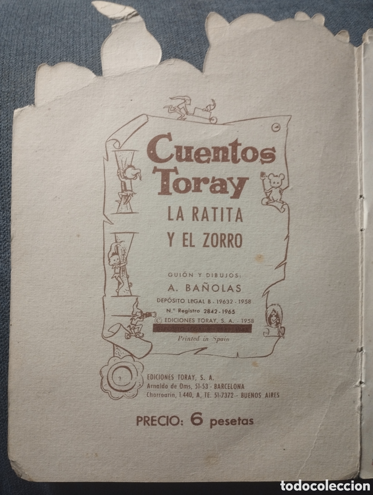 Tebeos: Cuento infantil troquelado de 1958 - Foto 2