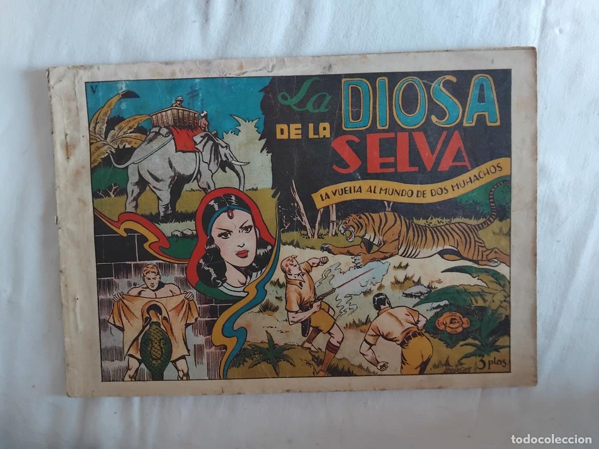 Tebeos: LA VUELTA AL MUNDO DE DOS MUCHACHOS. ALBUM V. EDICIONES TORAY