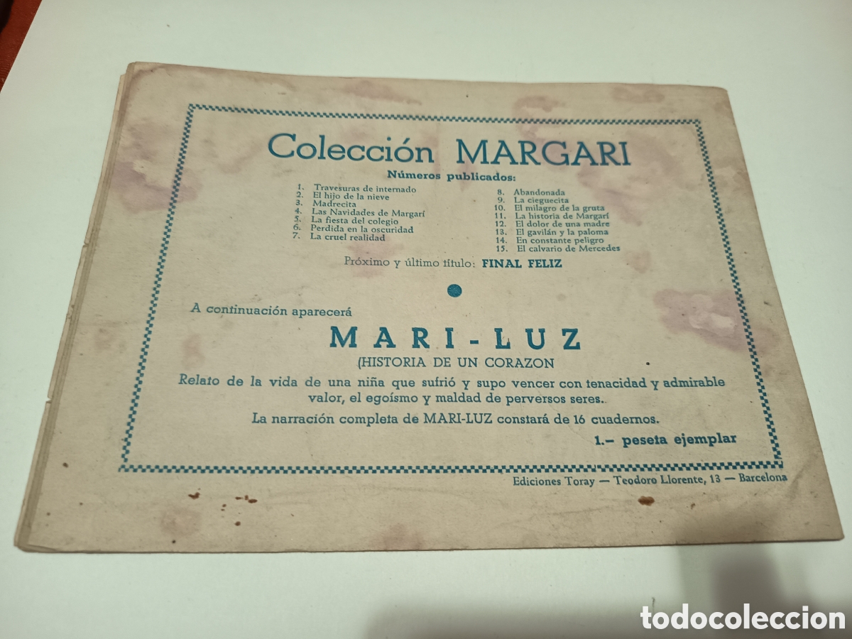 Tebeos: El calvario de Mercedes, ediciones Toray - Foto 2