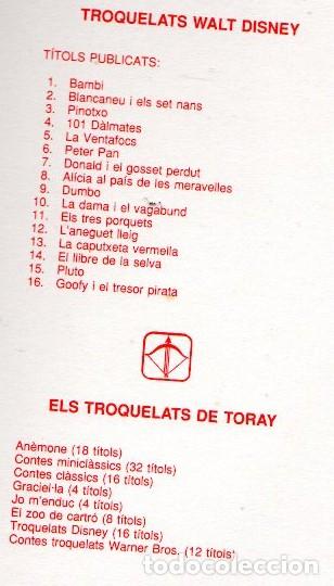 Tebeos: CUENTO TROQUELADO 101 DALMATES / WALT DISNEY EN CATALAN / N&Uacute;MERO 4 - Foto 3