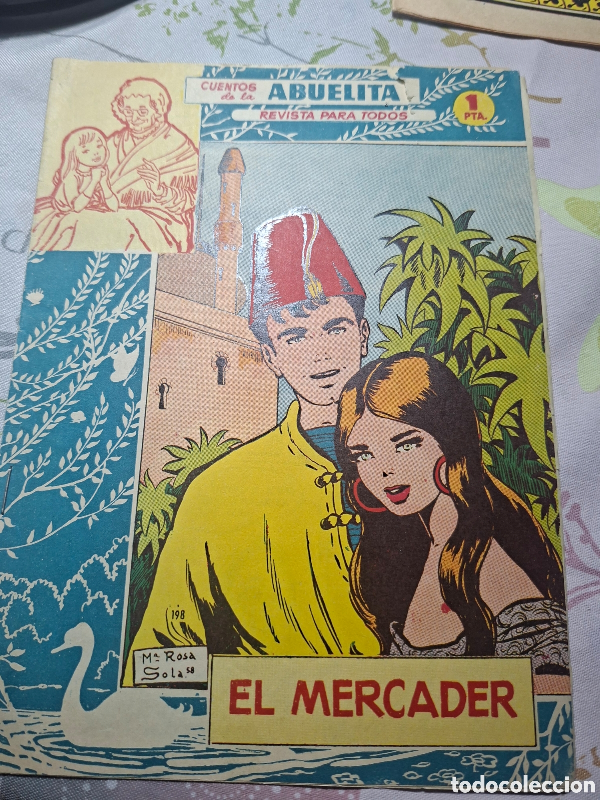 Tebeos: Colecci&oacute;n cuentos de la abuelita n&uacute;mero 198