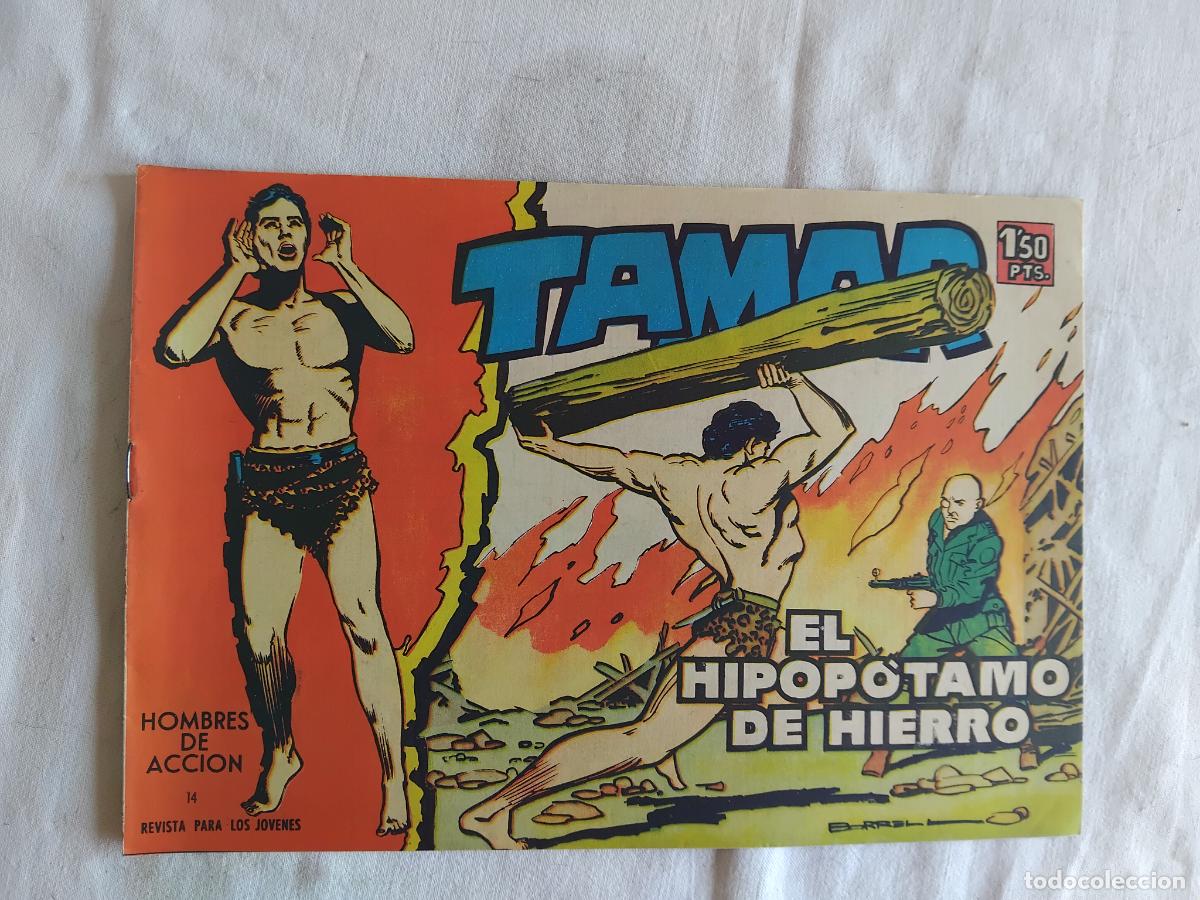 Tebeos: TAMAR N&ordm; 14. EDICIONES TORAY 1961. ORIGINAL EN BUEN ESTADO.