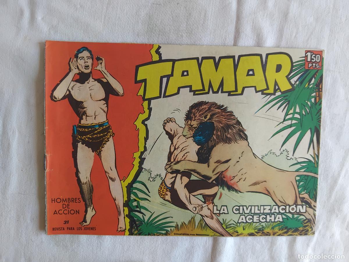 Tebeos: TAMAR N&ordm; 31. EDICIONES TORAY 1961. ORIGINAL EN BUEN ESTADO.