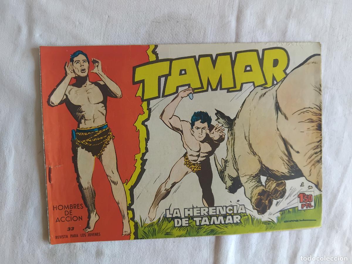 Tebeos: TAMAR N&ordm; 33. EDICIONES TORAY 1961. ORIGINAL EN BUEN ESTADO.