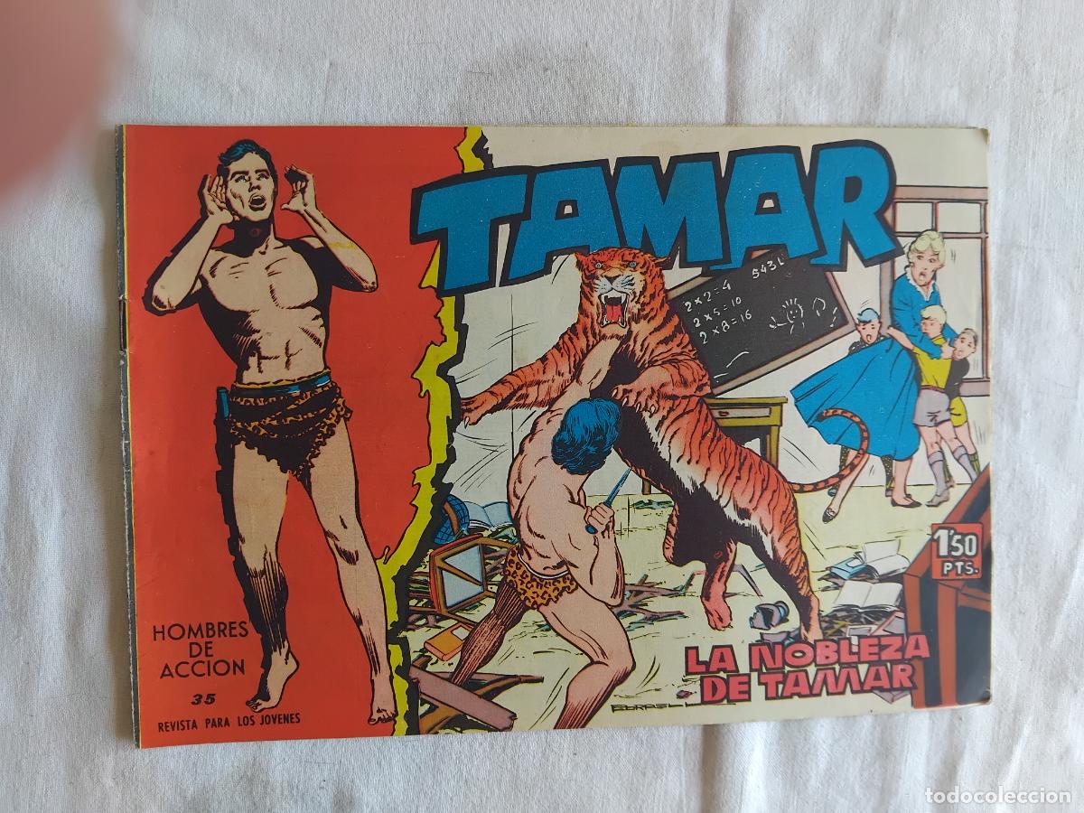 Tebeos: TAMAR N&ordm; 35. EDICIONES TORAY 1961. ORIGINAL EN BUEN ESTADO.