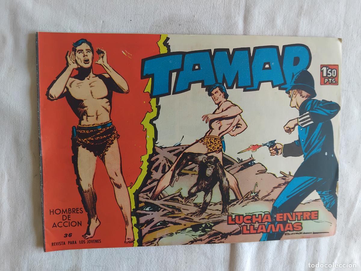 Tebeos: TAMAR N&ordm; 36. EDICIONES TORAY 1961. ORIGINAL EN BUEN ESTADO.