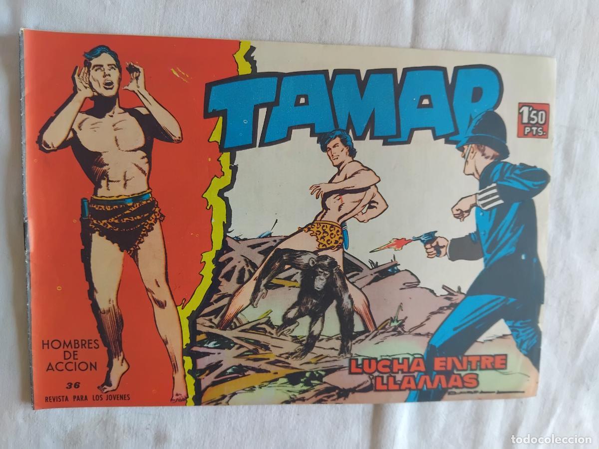 Tebeos: TAMAR N&ordm; 36. EDICIONES TORAY 1961. ORIGINAL EN BUEN ESTADO.